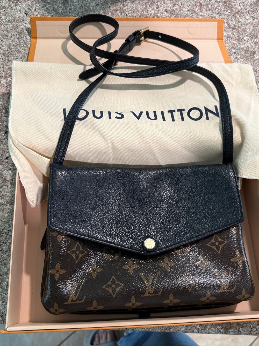Louis Vuitton Twice Noir Black Crossbody Bag